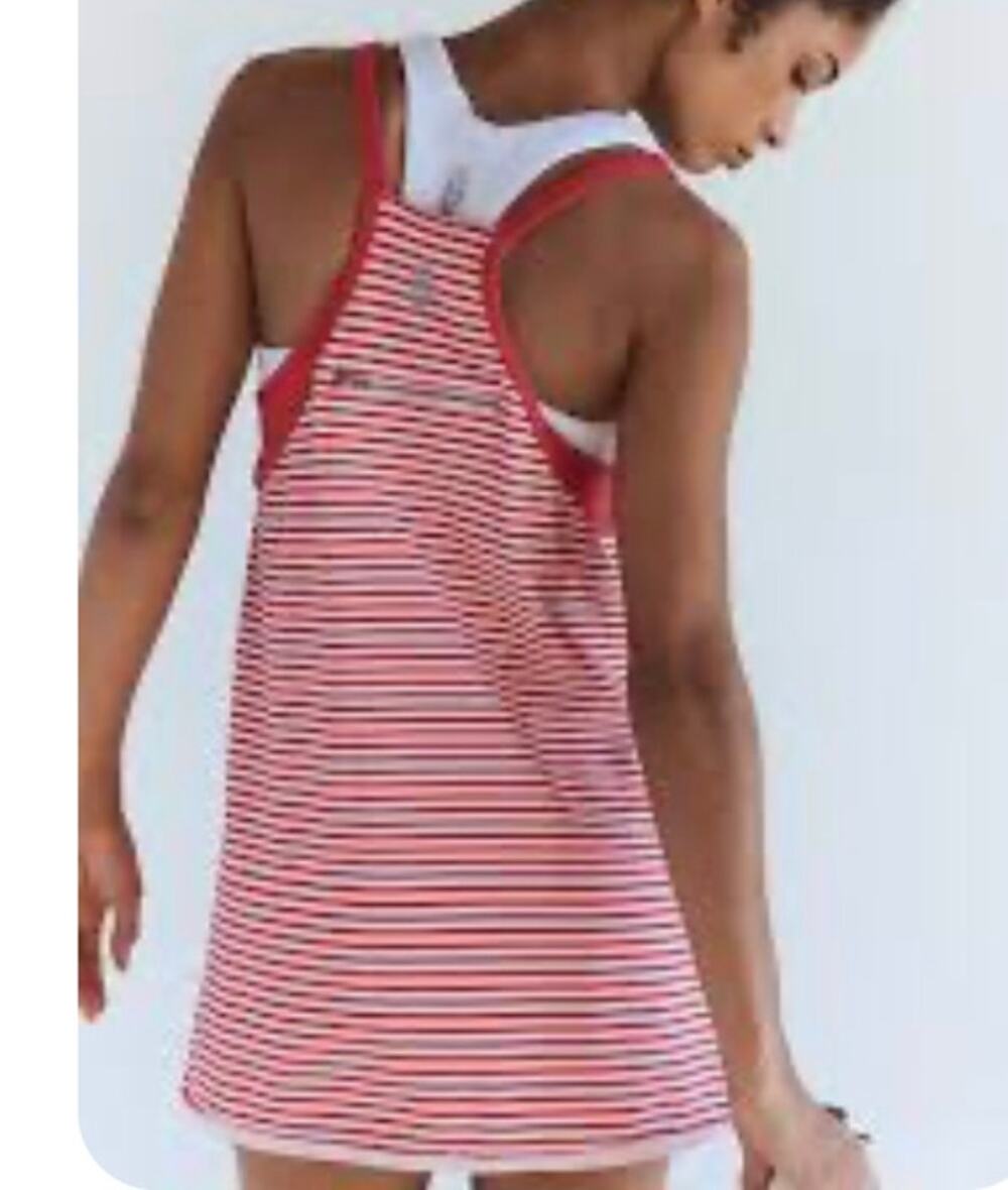 Free People Movement Hot Shot Printed Mini Dress - L